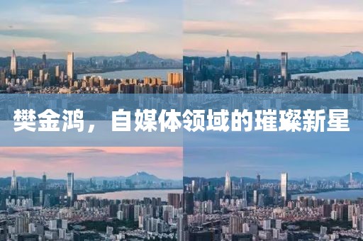 樊金鴻，自媒體領域的璀璨新星