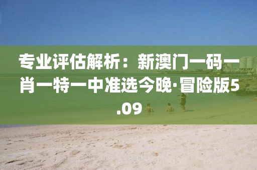 專業評估解析：新澳門一碼一肖一特一中準選今晚·冒險版5.09