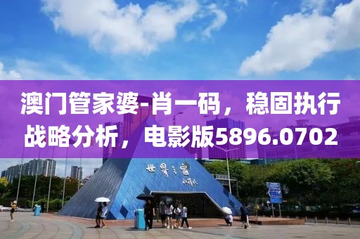 澳門管家婆-肖一碼，穩固執行戰略分析，電影版5896.0702