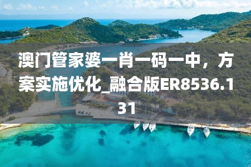 澳門管家婆一肖一碼一中，方案實施優化_融合版ER8536.131