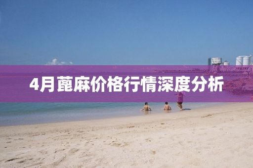 4月蓖麻價格行情深度分析
