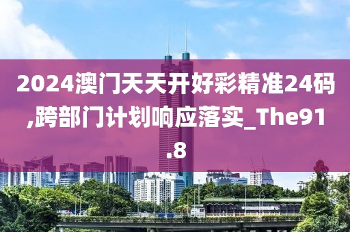 2024澳門天天開好彩精準24碼,跨部門計劃響應落實_The91.8